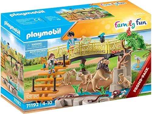 Produktbild PLAYMOBIL Family Fun 71192 Löwen im Freigehege Promo-Pack