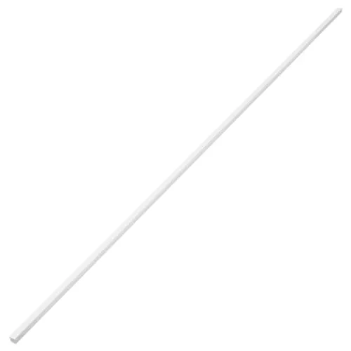 vidaXL Installationsrohre, Installationsrohr mit Löchern, Kabelrohr für dünnere Kabel, Kabelleiste kabelkanal Installationskanal, Weiß 20x10mm 10m PVC