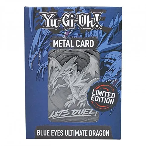 Fanattik Yu-Gi-Oh! Limited Edition Collectible - Blue Eyes Ultimate Dragon