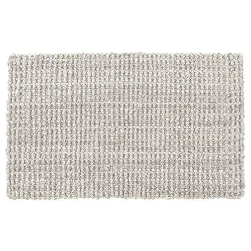 Gift Company Hampton Türmatte aus Jute, 90cm x 60cm, Weiß in weiß von GIFTCOMPANY