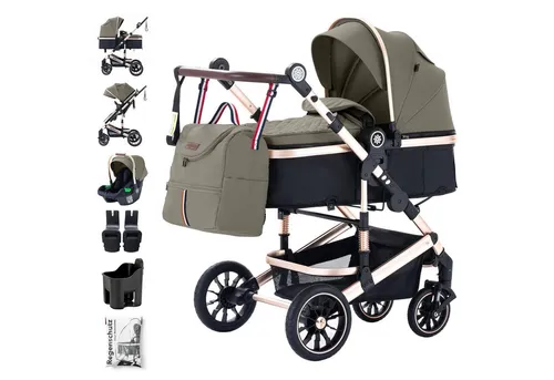 Daliya® NEOMOVE 3in1 Kinderwagen in braun von Daliya®