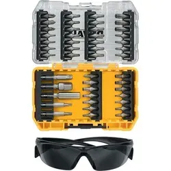 Bit-set 47-tlg. Im Tough Case Inkl. Sicherheitsbrille - Dewalt
