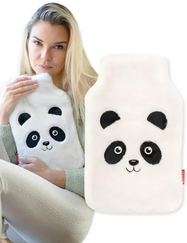 soxo Lustige Wärmflasche Mit Bezug Geschenk Für Frauen Männer Geschenke Lustig Wärmeflasche Panda