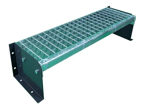 SRM Design Außentreppe 1 Stufen Standtreppe 110cm Breite Anthrazit 20cm h