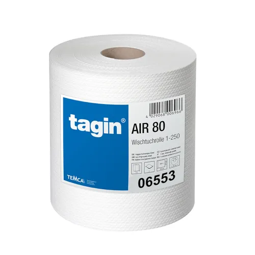 Putztuchrolle, Wischtuchrolle, Handtuchrolle, Tagin Air80 500 Blatt