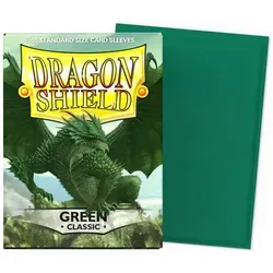 Dragon Shield: Green - Classic Sleeves - Standard Size
