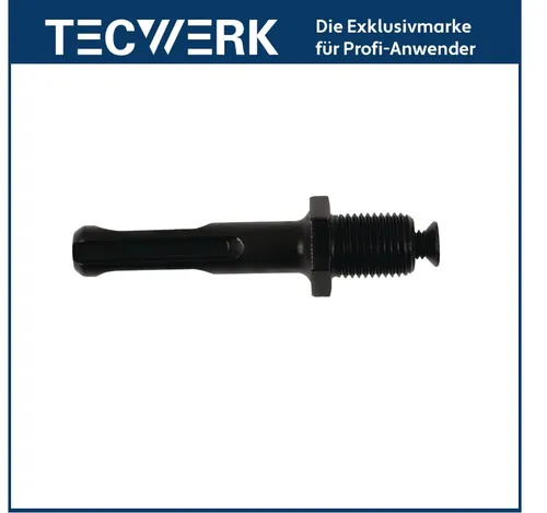 Bohrfutteradapter SDS plus 1/2 Zoll-20 mit Sicherungsschraube TECWERK