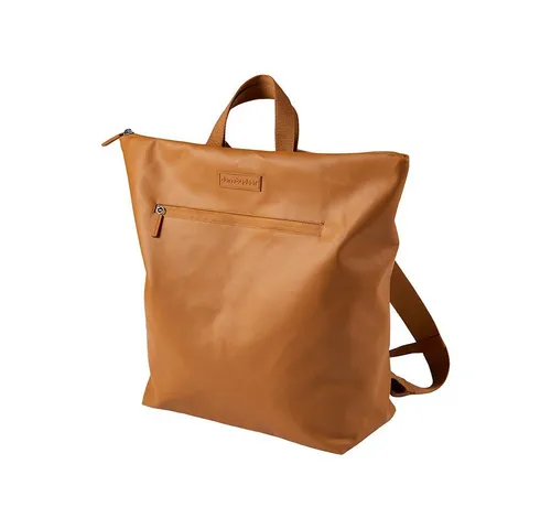 Done by Deer Wickelrucksack Senfgelb - Nachhaltig & Praktisch - Baby Wickelrucksäcke mit faltbarer Wickelauflage und Kinderwagenhaken. Aus 100% recyceltem Polyester, wasserfest und mit 7 Innentaschen für optimale Organisation.