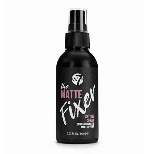 W7 The Fixer Makeup Setting Spray - Mattes Finish - langanhaltende, ultrafeine Formel - Cruelty Free und vegan