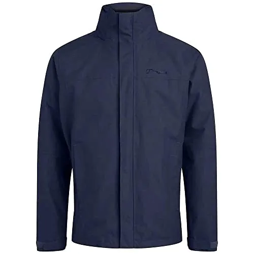 Berghaus Herren RG Alpha 3-in-1 Jacke - Funktionsjacke mit Hydroshell-Material, absolut wasserdicht und atmungsaktiv, ideal für wechselhaftes Wetter. Genießen Sie maximalen Tragekomfort mit einstellbarer Kapuze und sicherem Stauraum.