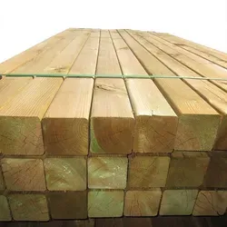 Holzpfosten 10 Stück Pfosten 9x9 cm Holz kesseldruckimprägniert Länge : 240 cm Länge: 240 cm