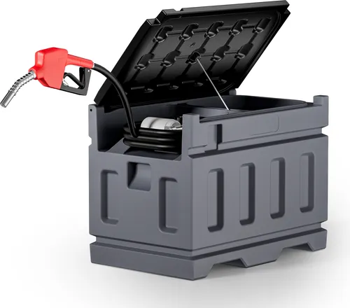 Wiltec mobile Tankanlage 180 l mit 12 V Pumpe