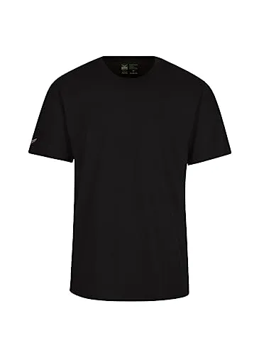 TRIGEMA T-Shirt aus 100% Biobaumwolle, Herren, Gr. XXL, schwarz - Herren-Shirts aus 100% Bio-Baumwolle, Cradle to Cradle CertifiedTM Gold, vollständig kompostierbar und ideal für umweltbewusste Mode.