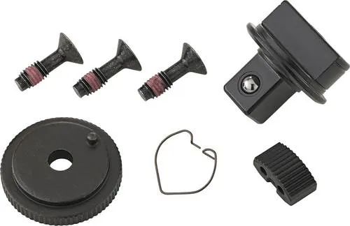Ersatzteilsatz für Knarre Nr. 515, 7350/20 - Schraubenschlüssel - 7-teiliges Set mit hochwertigen Komponenten für eine zuverlässige Reparatur und Wartung Ihrer Knarre.