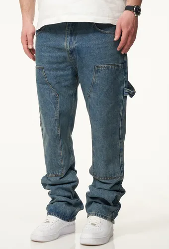 DAILY Baumwolle Herren Jeans DCPONTON - Komfortable Straight-Fit Carpenter Hose - Jeans aus 100% Baumwolle mit modernem Straight Fit für optimalen Tragekomfort. Langlebig und vielseitig kombinierbar – ideal für Freizeit und Büro.