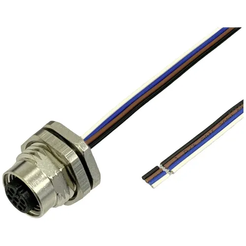 BKL Electronic 2703009 Sensor/Aktor Einbaubuchse M12  0.5 m Polzahl Sensoren:...