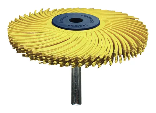 Tyrolit Radialschleifbürste Sunburst Ø 76 mm, A220 rotbraun