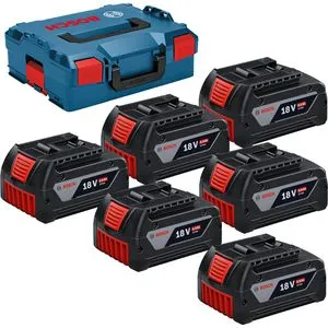 Bosch Professional Akku-Paket (18 V) - leistungsstarker Werkzeugakku für effizientes Arbeiten und lange Laufzeiten