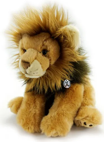 Löwe Kuscheltier sitzend 28 cm hoch * SAMBA - Kuscheltiere - Der süßeste Plüschlöwe SAMBA mit hochwertigem, naturgetreuen Design und kuschelig weichem Fell. Perfekt als Geschenk für alle Löwenliebhaber!