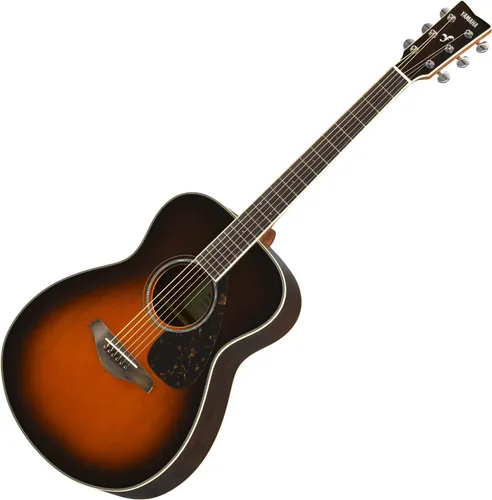 Yamaha FS830 Tobacco Brown Sunburst - Parlor- & Small Body-Gitarren, massive Fichtendecke für einen warmen Klang und elegantes Tobacco Brown Sunburst Finish.