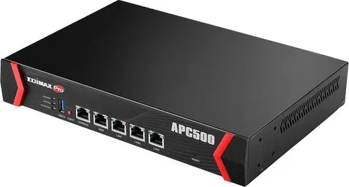 EDI APC500 - WLAN Controller für bis zu 32 Pro APs - WLAN-Router / Access-Point mit zentraler Verwaltung für bis zu 200 Edimax Pro Access Points, ideal für Unternehmen und Bildungseinrichtungen. Einfache Installation und skalierbare Architektur für leistungsstarke Netzwerke.