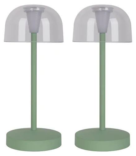 näve LED Tischleuchte Gomba 18,5 cm in türkis von Näve