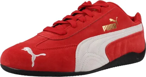 Puma Speedcat OG In Red White – Unisex Motorsport-Inspired Trainer - Sonstige Sportschuhe mit hochwertigem Wildleder-Obermaterial, gepolstertem Innenfutter und rutschfester Gummisohle für optimalen Komfort und Stil im Alltag.