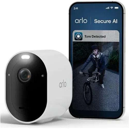 Arlo Pro 6 Überwachungskamera Aussen WLAN, Kabellos, 2K+HDR, Farb-Nachtsicht
