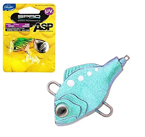 Spro ASP Jigging Spinner UV Flip 21g
