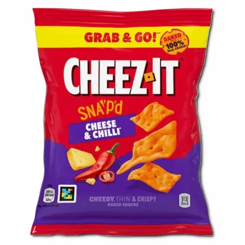  Cheez It Cheese & Chilli, Gebäck, 40g Beutel 27,25€/1kg