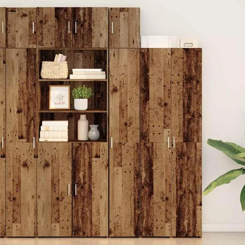 vidaXL Wandschrank Altholz 30 x 42.5 x 40 cm