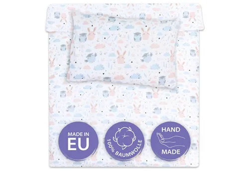 Totsy Baby Babybettwäsche Baby Bettwäsche Set 90 x 120 cm - Kinderbettwäsche Babybettwäsche