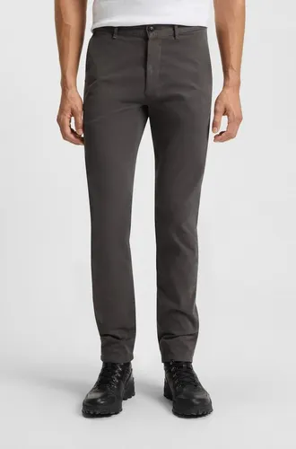BOSS Herren Chino_Slim Grey20, 36W / 34L EU - Wanderhosen mit Slim Fit, mittlerer Bundhöhe und schmalem Beinverlauf für optimalen Komfort und Stil bei Outdoor-Aktivitäten.
