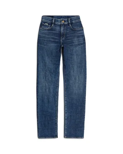 G-STAR Strace Straight Wmn - Stylische Damenjeans - Moderne Damenjeans mit Reißverschluss-Hosenschlitz und 5 praktischen Taschen. Aus hochwertigem Material für optimalen Tragekomfort. Ideal für jeden Tag!
