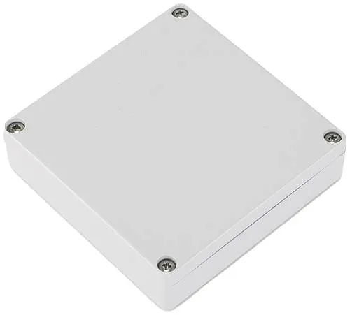 Hammond Electronics 1551WXGY Universal-Gehäuse 80 x 80 x 22 ABS Grau 1St.