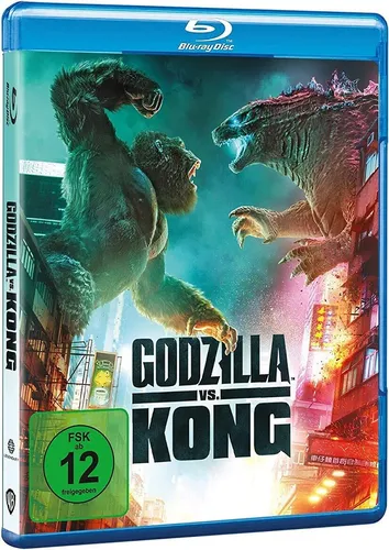 Blu-ray GODZILLA VS. KONG # Alexander Skarsgard, Rebecca Hall ++NEU