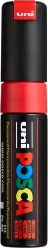 Posca Marker UNI PC-8K neon-rot in rot von Posca