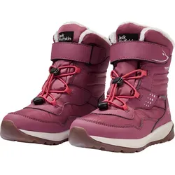 Jack Wolfskin Kid's Polar Bear-G Texapore High VC - Wetterfeste Winterschuhe für Kinder - Wanderschuhe für Kinder in lila, Größe 36; mit PrimaLoft-Isolierung, schnellschnürbar und wasserdicht - ideal für Alltag und Abenteuer!