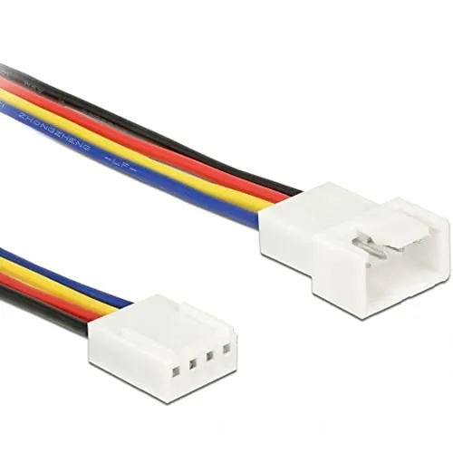 DELOCK Verlängerungskabel PWM Lüfteranschluss 4Pin 70cm von Delock