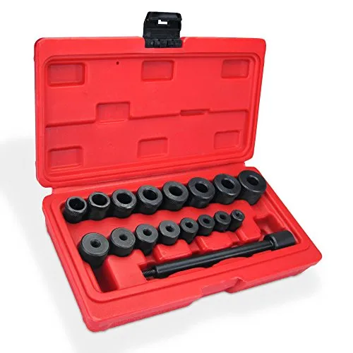 XXL 18 tlg Koffer Kupplungs Zentrier Werkzeug Kupplungszentrierdorn Kupplungsdorn