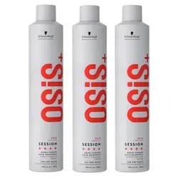 Schwarzkopf Professional Osis Session extreme Hold Hairspray 3x500ml