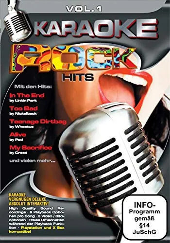 Karaoke Rock Hits Volume 1 von GREAT MOVIES