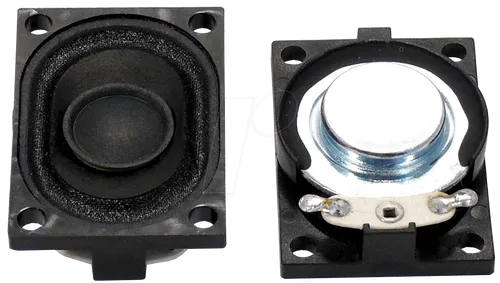 Visaton Kleinlautsprecher - Kompakter Hifi-Lautsprecher, 11.7 cm tief, ideal für vielseitige Anwendungen und hohe Klangqualität