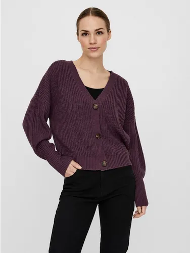 Vero Moda Strickjacke VMLEA LS V-NECK CUFF CARDIGAN NOOS von VERO MODA