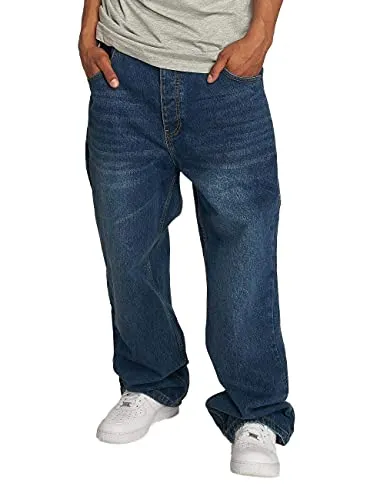 ECKO UNLTD. Herren Fat Bro Jeans - Casual Baggy Jeans für Herren in Größe W32 L32, aus 100% Baumwolle, mit weitem Schnitt für höchsten Komfort und lässigen Stil – ideal für entspannte Freizeitaktivitäten.