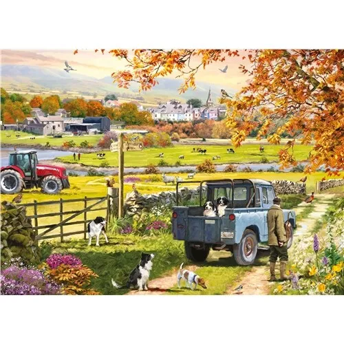 Teile Puzzle Otter House 75088 Countryside Morning Richard Macneil 1000