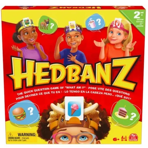 Hedbanz Core Game Spin Master 778988500415