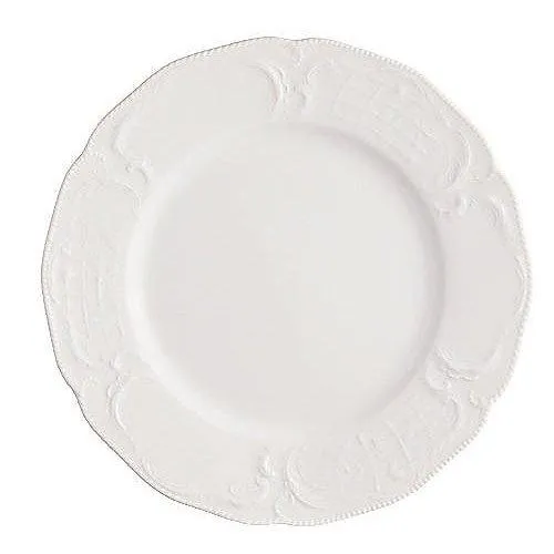 Rosenthal Frühstücksteller Sanssouci Weiß, 21 cm - Frühstücksteller aus spülmaschinengeeignetem Porzellan, klassisches Design und perfekt für stilvolle Frühstücke.