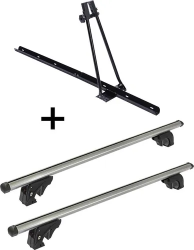 Fahrradträger ORION + Dachträger VDP LION1 für Mitsubishi Spacestar (5 Türer) 98-05 - Praktisches Set aus Fahrradträger und Dachträger für Mitsubishi Spacestar (5 Türer) 98-05. Ideal für den sicheren Transport aller Fahrradtypen, einfach zu montieren und bietet zusätzlichen Platz im Fahrzeug.