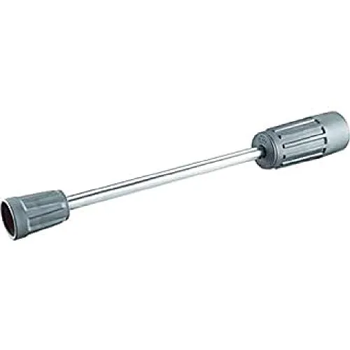 Strahlrohr 400 mm, drehbar - Zubehör für Gartengeräte, drehbar um 360° für optimale Flexibilität bei der Bewässerung, ergonomische Griffschalen für besten Komfort und Isolierung.